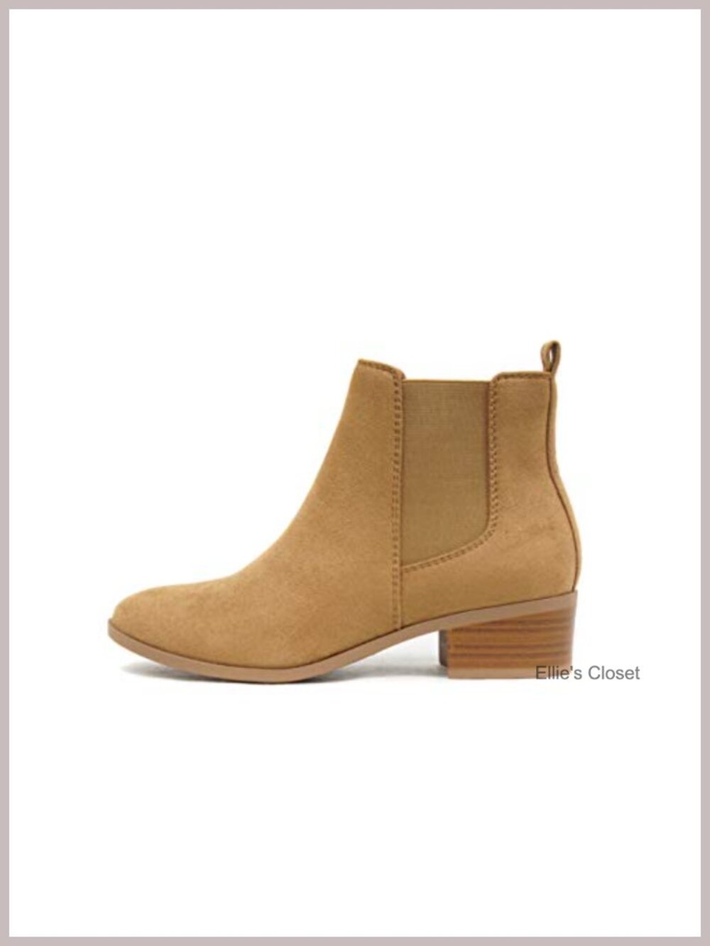Chelsea Ankle Booties Low Block Heel Double Elastic Gore